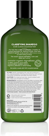 Avalon Lemon Verbena Clarifying Shampoo, 11 Oz