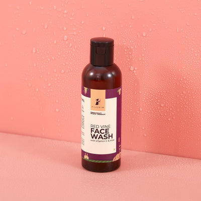 Pilgrim French Red Vine Face Wash with Vitamin C & goodness of Aloe 100ml