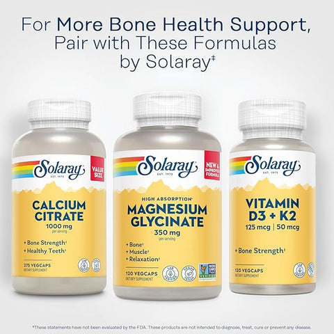 Solaray Magnesium Glycinate 350mg 120's
