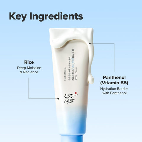 Beauty of Joseon Relief Sun Aqua-Fresh Sunscreen Rice + Panthenol 50ml