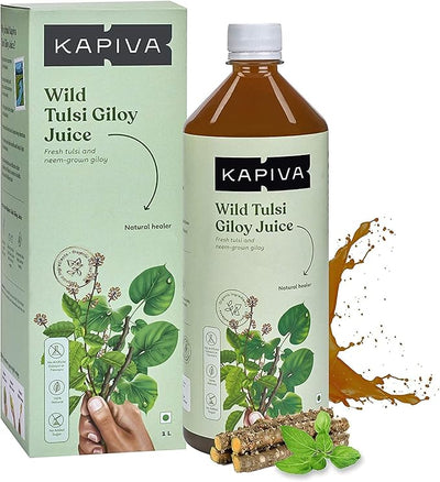 Kapiva Wild Tulsi Giloy Juice 1L