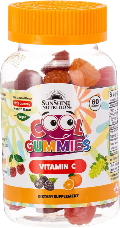 Sunshine Nutrition Cool Gummies Vitamin C 60's Gummies