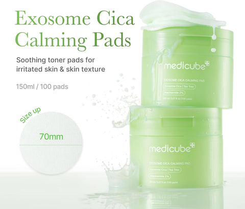 Medicube Exosome Cica Calming Pad 150Ml