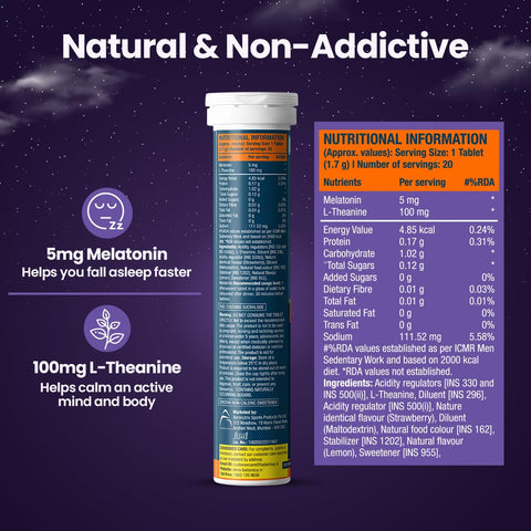 Fast & Up Melatonin (5mg)