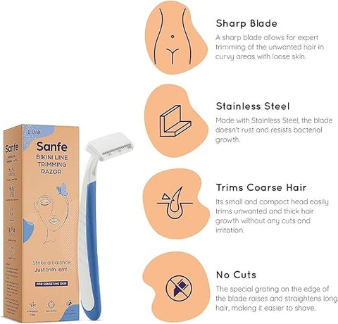 Sanfe Bikini Line Trimming Razor