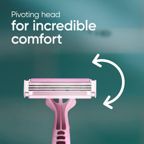 Gillette Simply Venus 3 Plus Disposable Razor 4 count
