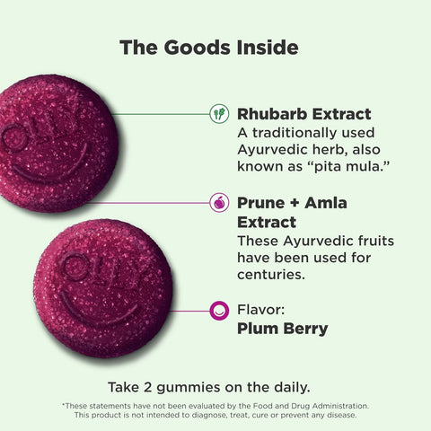 OLLY Keep it Moving Constipation Relief 30 Gummies