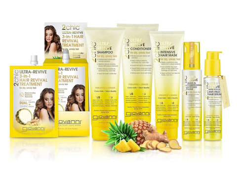 Giovanni 2Chic Ultra-Revive Leave-In Conditioning & Styling Elixir, 4 Oz.