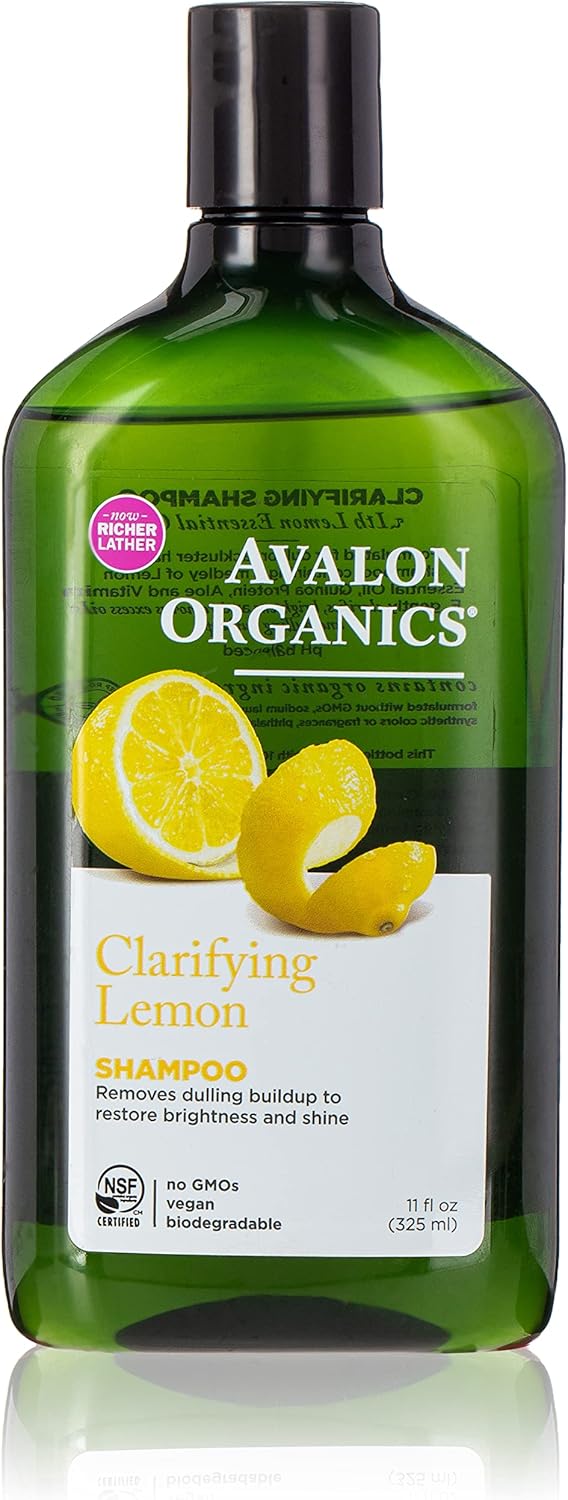 Avalon Lemon Verbena Clarifying Shampoo, 11 Oz