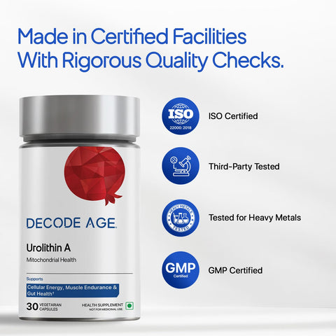DECODE AGE Urolithin A 30 Capsules