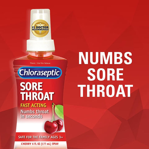 Chloraseptic Sore Throat Spray - Cherry 6fl. oz