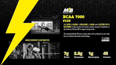 Muscle Bolt BCAA 7000 Plus Fruit Punch 420g