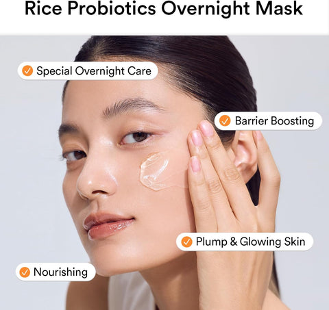 Abib Rice Probiotics Overnight Mask Barrier Jelly 80ml
