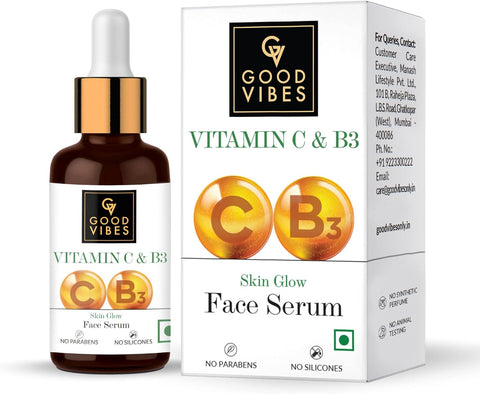 Good Vibes Vitamin C & B3 Skin Glow Face Serum 30 ml