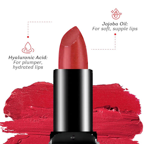 Color Cupid Lipstick Soft Matte Sunset crimson BL04