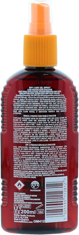 Malibu Dry Oil Spray Spf 2 200Ml