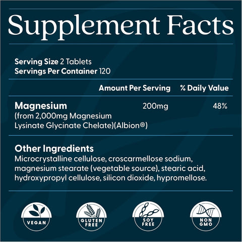 Dr Best High Absorption Magnesium 200mg 240tabs