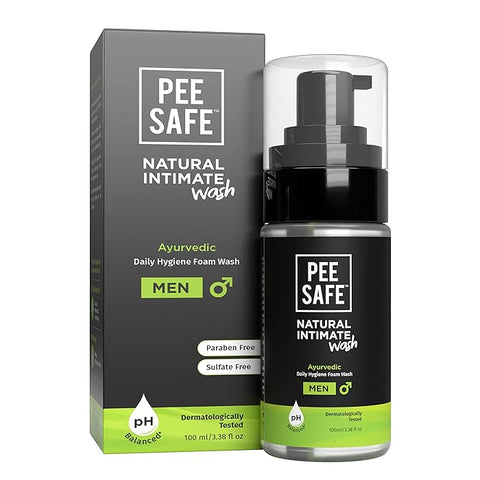 PEE SAFE Natural Intimate Wash Ayurvedic for Men 100 ml/3.38 fl.oz