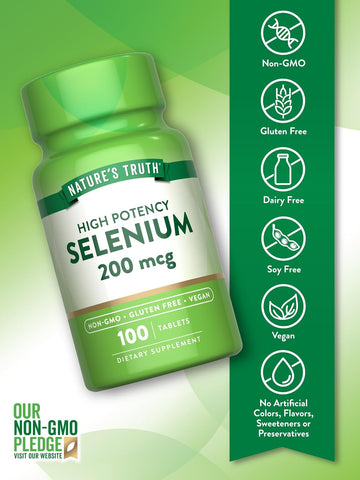 NT SELENIUM 200MCG 100TAB (24/CASE)