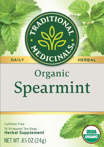 Traditional Medicinal Spearmint, 16 Teabags