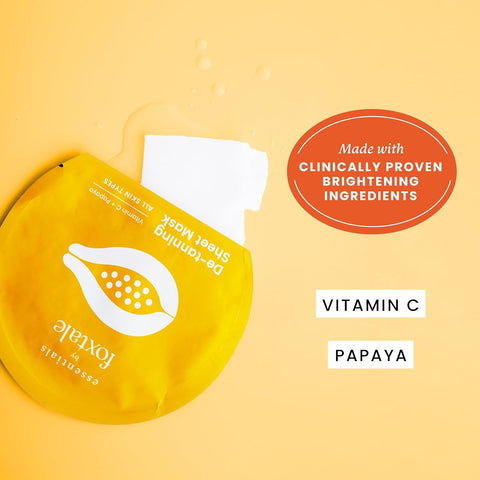 Foxtale Essentials by De-Tanning Sheet Mask