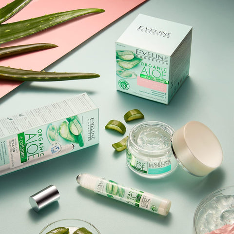 Ev Org Aloe +collagen Moistur& Mattify Face Gel 50ml