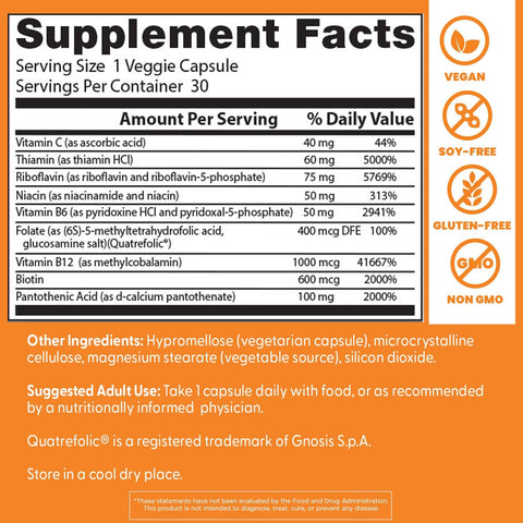 DR BEST FULLY ACTIVE B COMPLEX 30VCAPS