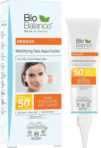 Biobalance Aknsun Face Matt Aqua 50+Spf 40