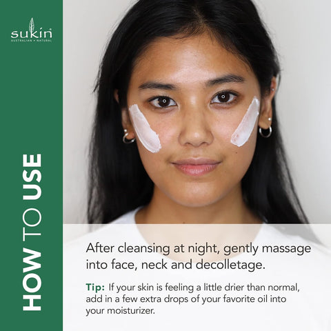Sukin Moisture Restoring Night Cream, 120 Ml