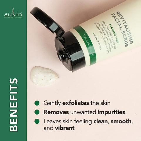 Sukin Revitalising Facial Scrub, 125 Ml