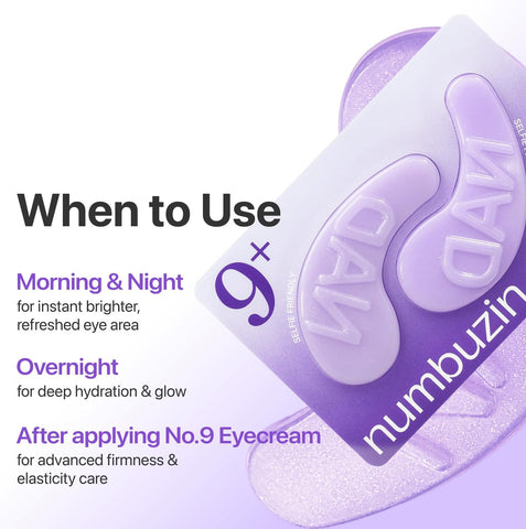 Numbuzin No.9 Nad Under Eye Patches (5Ea)