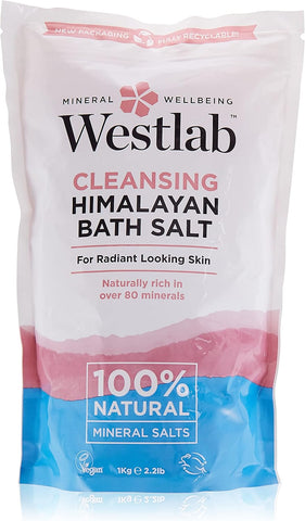 Westlab 100% Pure Cleansing Himalayan Salt, 1 Kg