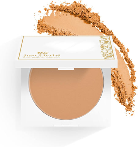 Just Herbs Compact Powder Mattifying & Hydrating 9Gm (Ivory)