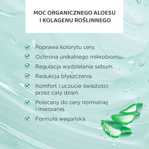 Ev Org Aloe +collagen Moistur& Mattify Face Gel 50ml