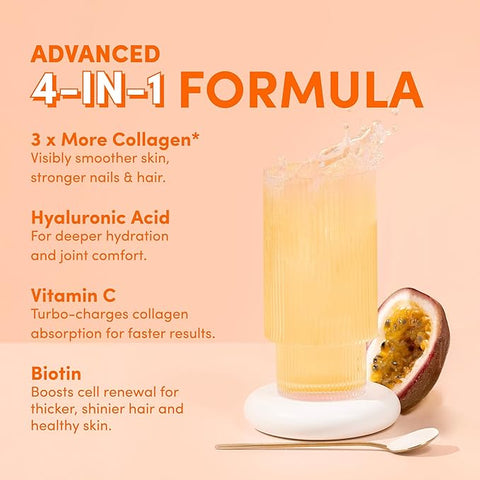 The Collagen Premium Collagen Peptides Passionfruit Mango 560G