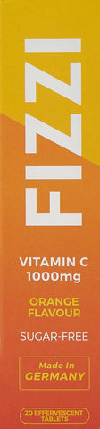 Fizzi Vit C 1000mg Orange Eff Tab 20s