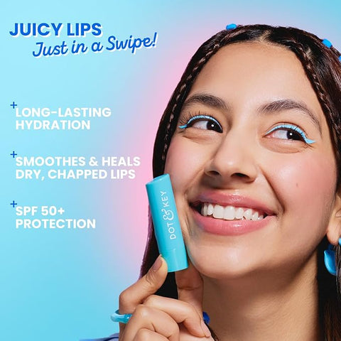 Dot & Key Br Lip Balm Spf50 Blueberry Bliss 4.5G(249)