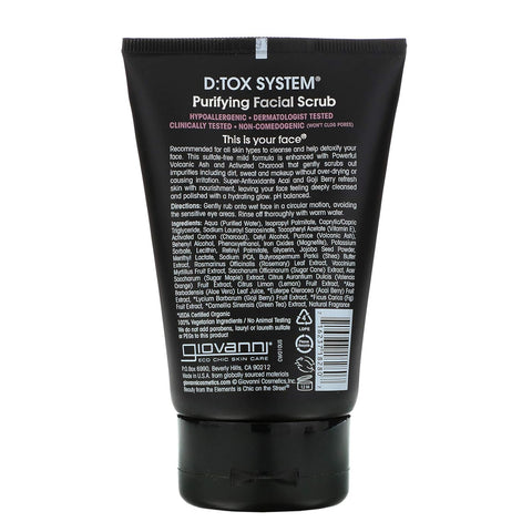 Giov Detox System Purifying Facial Scrub (Step 2) 4