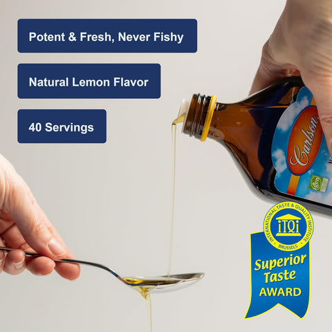 CARLSON FISHOIL LEMON 200ML