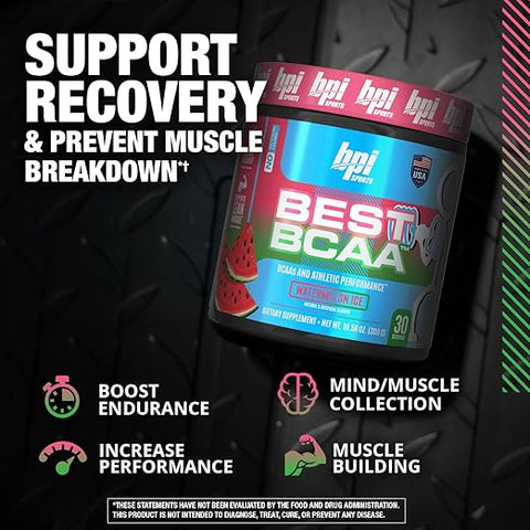 BPI Best BCAA 30serv Watermelon Ice 300G