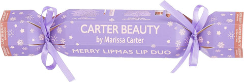 Carter Beauty, Ireland Merry Lipmas Christmas Cracker Shade Bey. Gift Set For Birthdays, Anniversary.