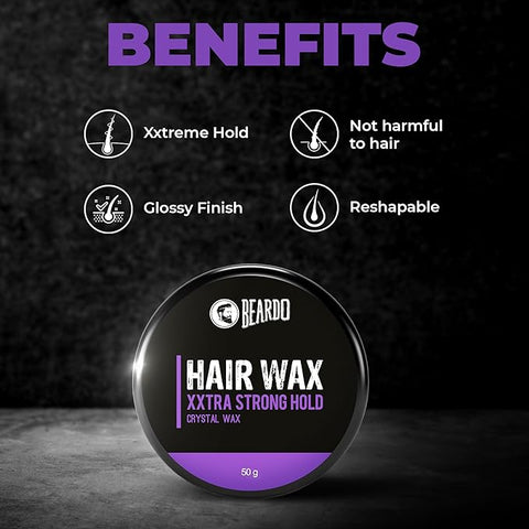 Beardo XXtra Strong Hold Hair Wax 50G V2
