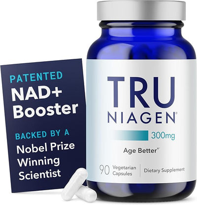 TRU NIAGEN 90capsules/300mg - Advanced NAD+ Booster | Nicotinamide Riboside NR | Increases Energy & Promotes Anti Aging