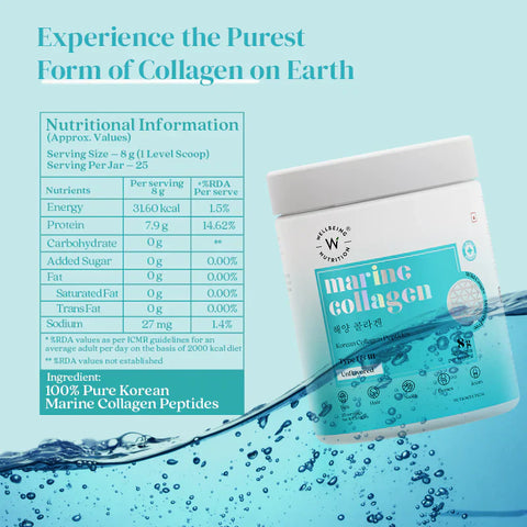 Wellbeing Nutrition Marine Collagen supplement