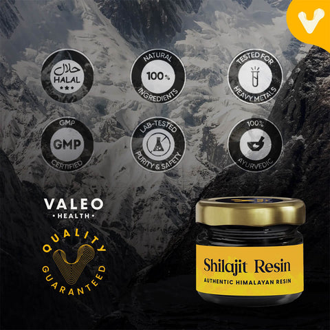 Valeo Pure Himalayan Shilajit Resin 20g (Buy One Get One)