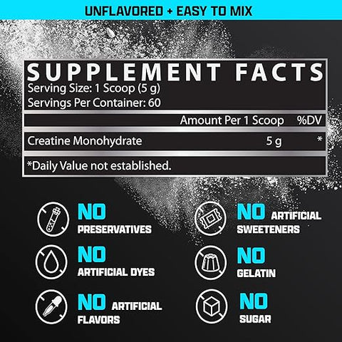 Nutrex Research, Creatine Monohydrate 60s 300G