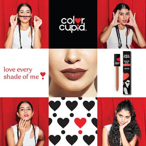 Color Cupid Liq Lipstick Long Stay Mocha LL8 4ml