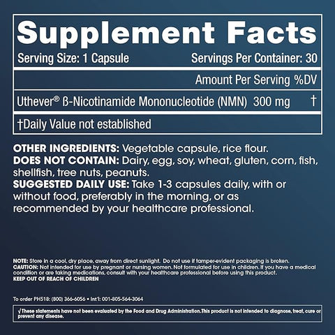 ProHealth NAD+ Pro 300 30 capsules