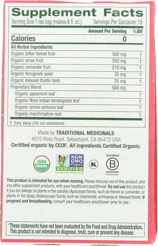 Traditional Medicinals, Mother'S Milk, 16 Ct