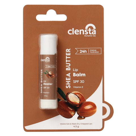 Clensta Shea Butter Lip Healer with Vitamin E SPF 30